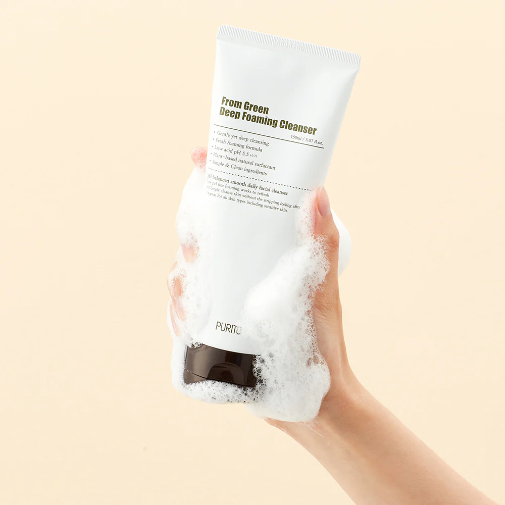 From Green Deep Foaming Cleanser - Image 4