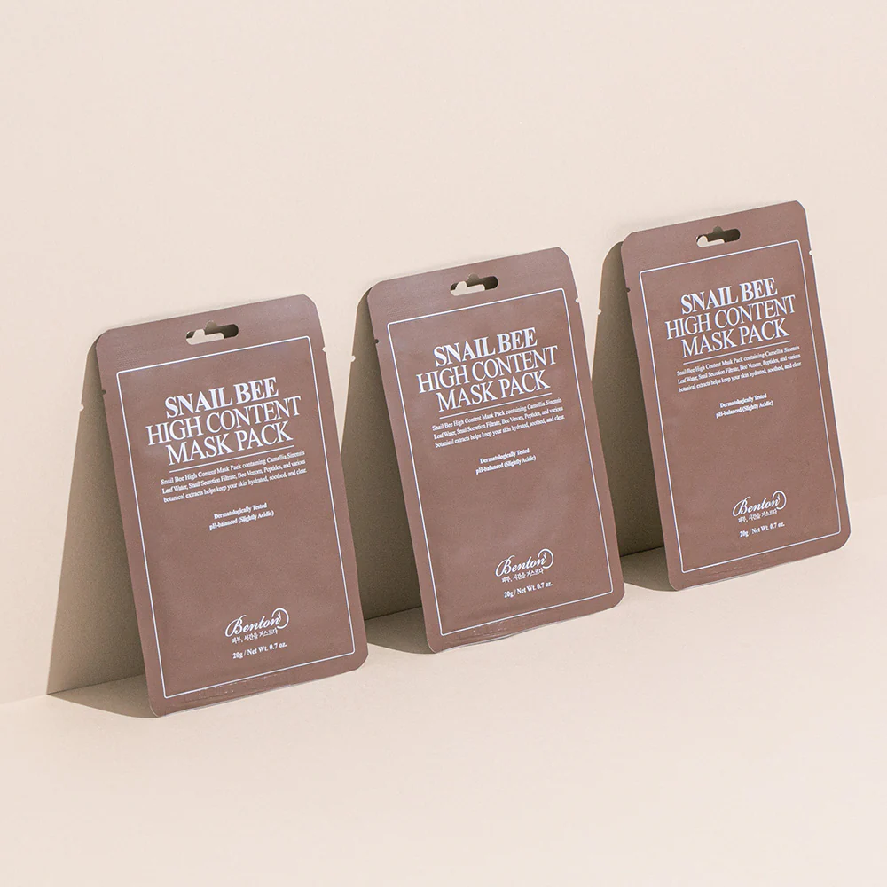 Snail Bee High Content Mask Pack Set 10EA - Image 4